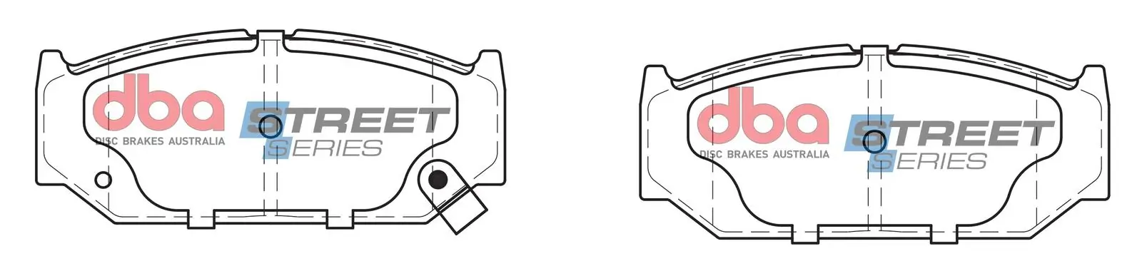Kit de plaquettes de frein, frein à disque DBA Australia DB1818SS