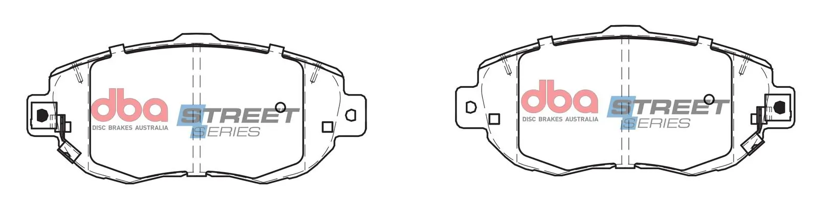 Kit de plaquettes de frein, frein à disque DBA Australia DB1395SS