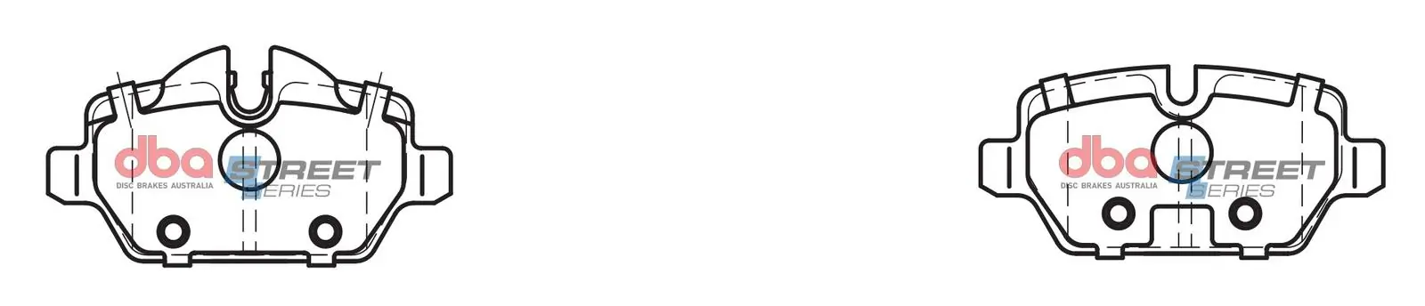 Kit de plaquettes de frein, frein à disque DBA Australia DB1783SS