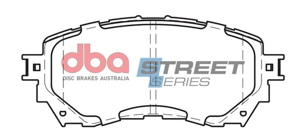Kit de plaquettes de frein, frein à disque DBA Australia DB2293SS