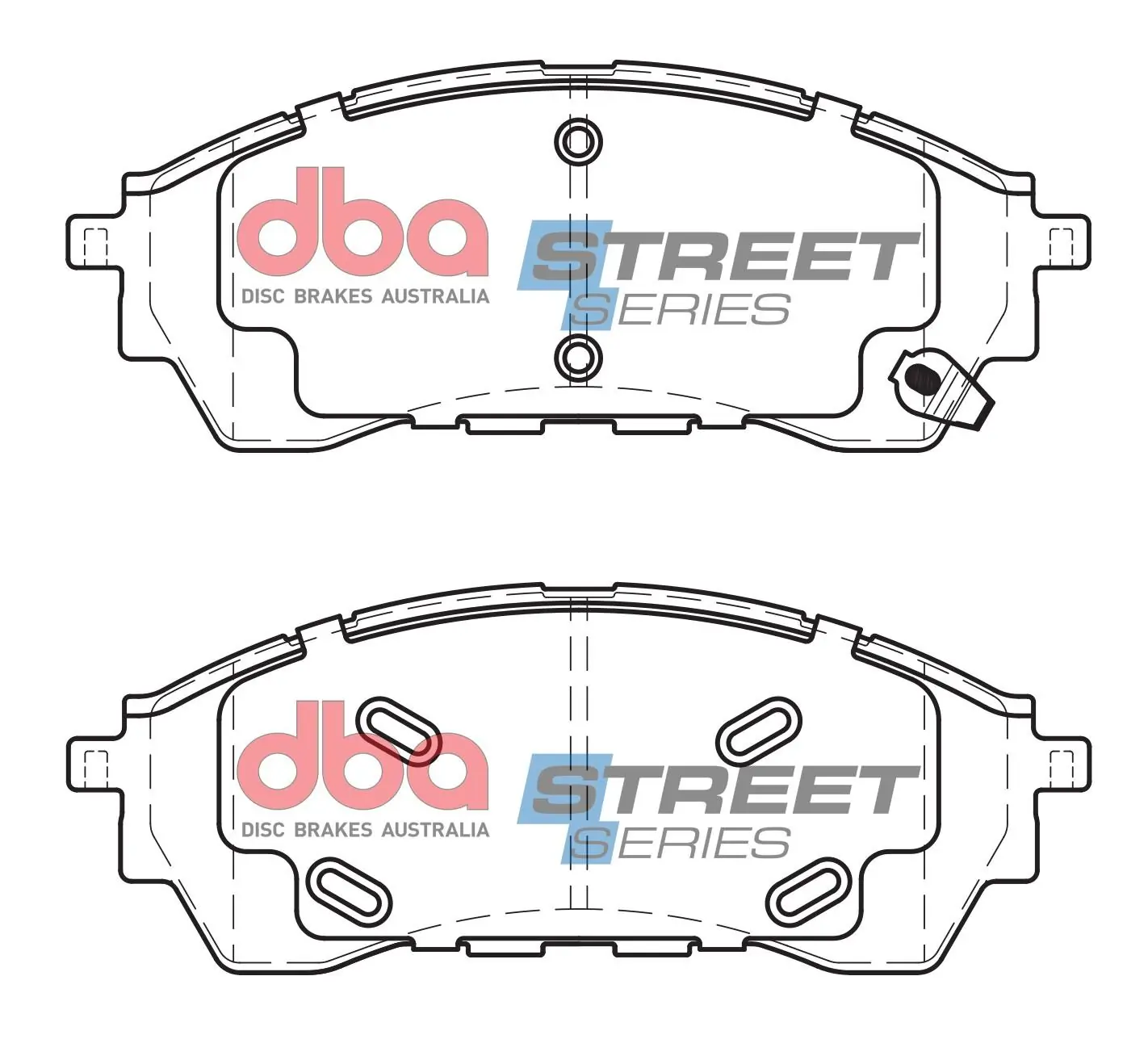 Kit de plaquettes de frein, frein à disque DBA Australia DB2379SS