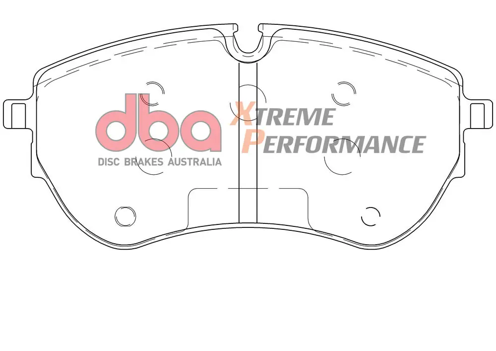 Kit de plaquettes de frein, frein à disque DBA Australia DB15001XP