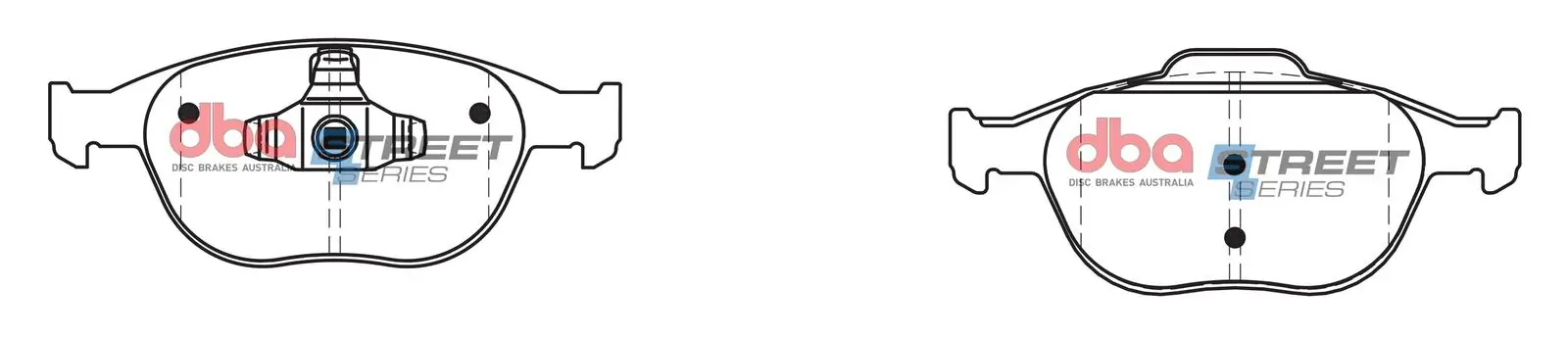 Kit de plaquettes de frein, frein à disque DBA Australia DB1666SS
