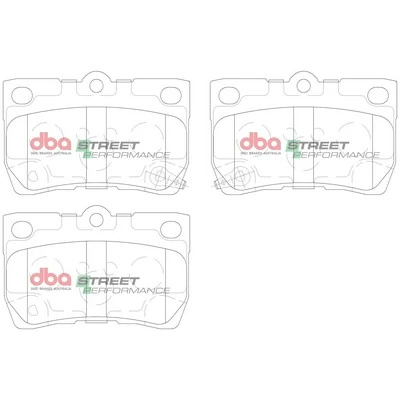 High Performance Brake Pad Set