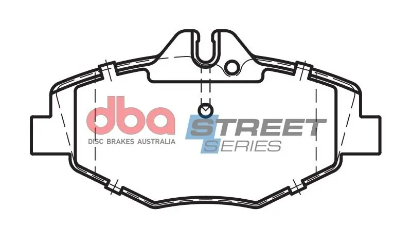 Kit de plaquettes de frein, frein à disque DBA Australia DB1667SS