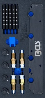 Puller set, injector nozzle