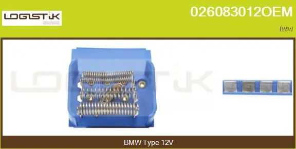 Resistor, interior blower