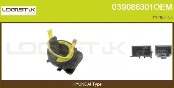 TAŚMA AIRBAG KIA RIO III 11-