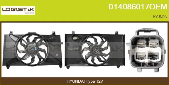 Electric Motor, radiator fan