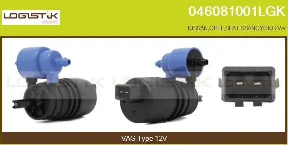 Washer Fluid Pump, window cleaning