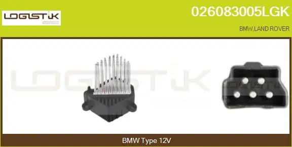 Resistor, interior blower