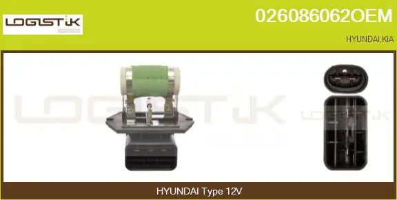 Series Resistor, electric motor (radiator fan)