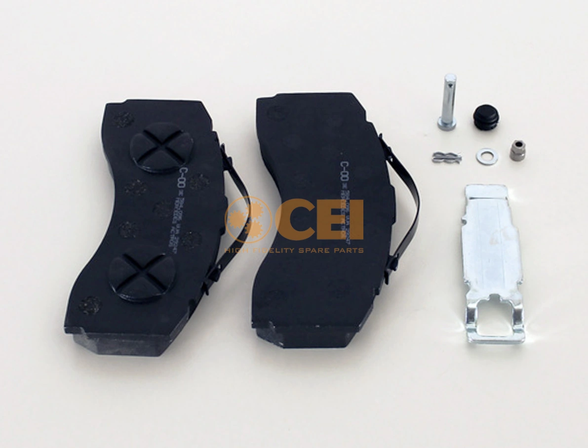 Kit de plaquettes de frein, frein à disque
