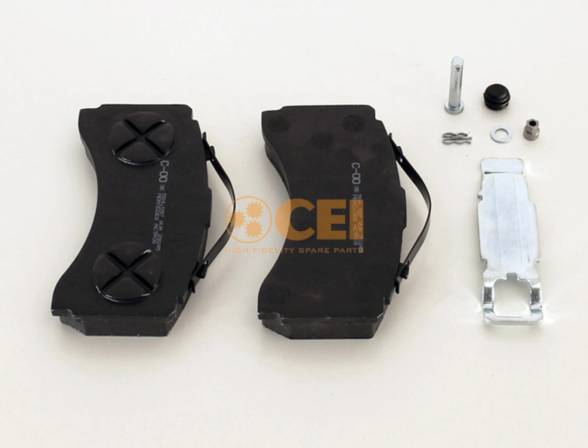 Kit de plaquettes de frein, frein à disque