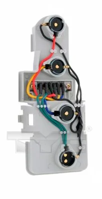 Support de lampe, feu arrière TYC 11-0463-1