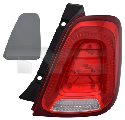 LAMPA TYLNA FIAT 500 01.15- PR
