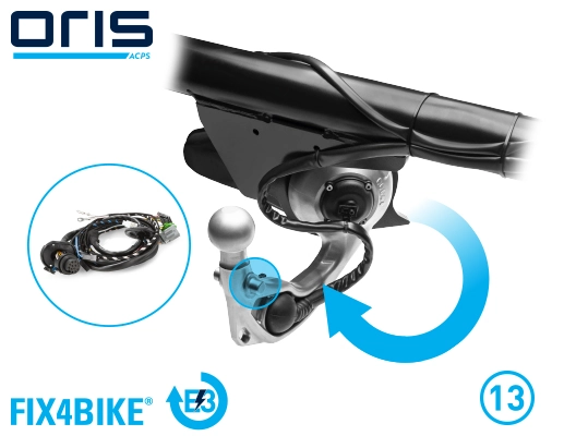 Kit d'adaptation, dispositif d'attelage ACPS-ORIS 400-036