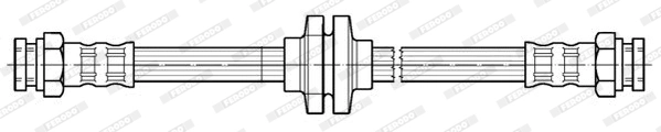 Flexible de frein FERODO FHY2540