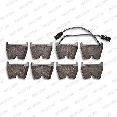 Kit de plaquettes de frein, frein à disque FERODO FDB4165