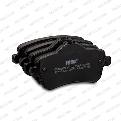 Kit de plaquettes de frein, frein à disque FERODO FDB4587