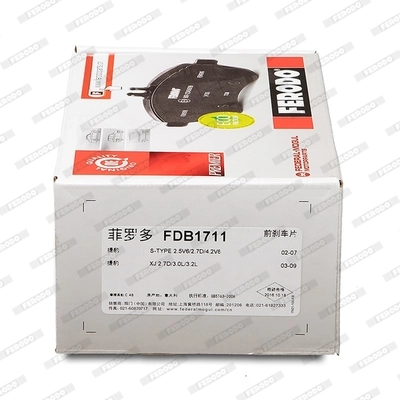 Kit de plaquettes de frein, frein à disque FERODO FDB1711