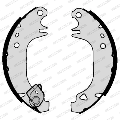 Jeu de mâchoires de frein FERODO FSB293