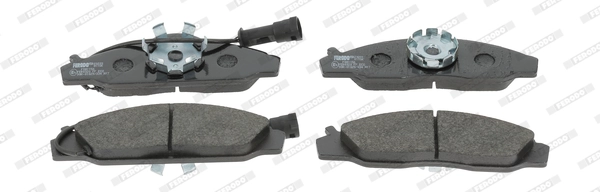 Kit de plaquettes de frein, frein à disque FERODO FDB1156