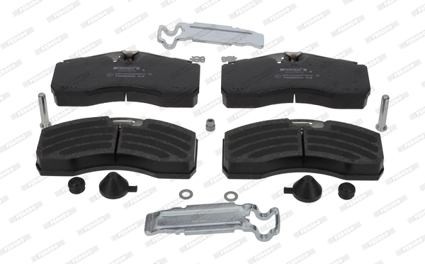 Kit de plaquettes de frein, frein à disque FERODO FCV1275PTS