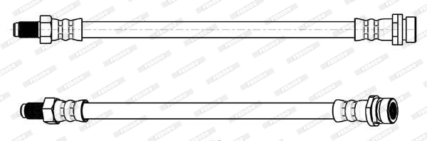 Flexible de frein FERODO FHY2712