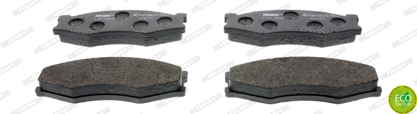 Kit de plaquettes de frein, frein à disque FERODO FDB340