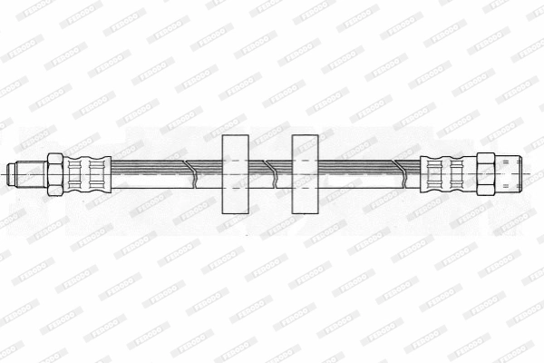 Flexible de frein FERODO FHY2076