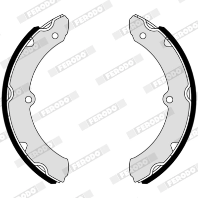 Jeu de mâchoires de frein FERODO FSB4158
