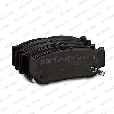 Kit de plaquettes de frein, frein à disque FERODO FDB4000