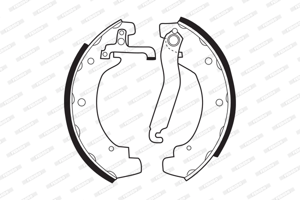 Jeu de mâchoires de frein FERODO FSB279