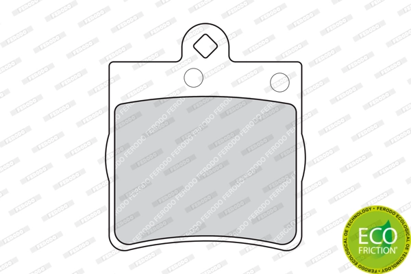 Kit de plaquettes de frein, frein à disque FERODO FDB1311