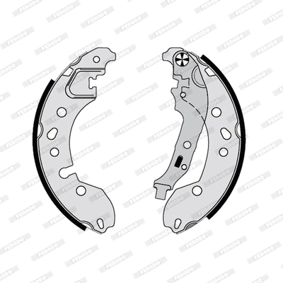 Jeu de mâchoires de frein FERODO FSB4200