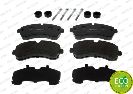 Kit de plaquettes de frein, frein à disque FERODO FVR1777