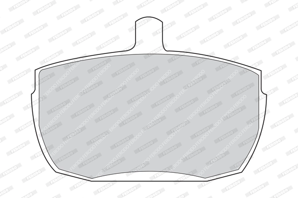 Kit de plaquettes de frein, frein à disque FERODO FVR829