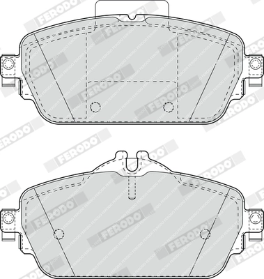 Kit de plaquettes de frein, frein à disque FERODO FDB4870