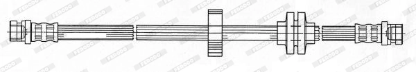 Flexible de frein FERODO FHY2596