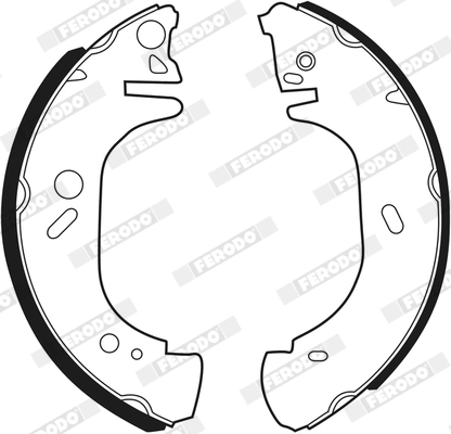 Jeu de mâchoires de frein FERODO FSB541