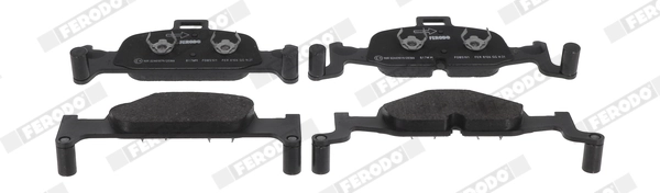 Kit de plaquettes de frein, frein à disque FERODO FDB5101