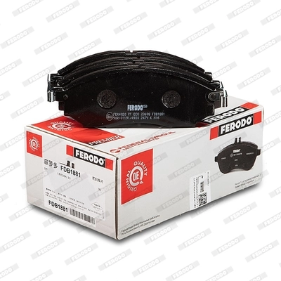 Kit de plaquettes de frein, frein à disque FERODO FDB1881