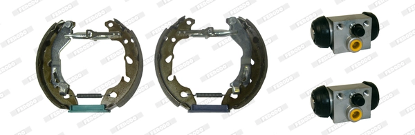 Jeu de mâchoires de frein FERODO FMK620