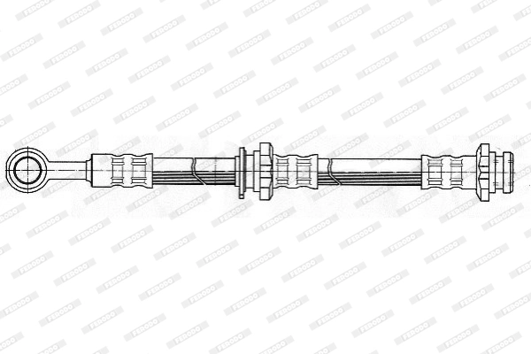 Flexible de frein FERODO FHY2233