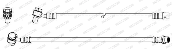 Flexible de frein FERODO FHY2833