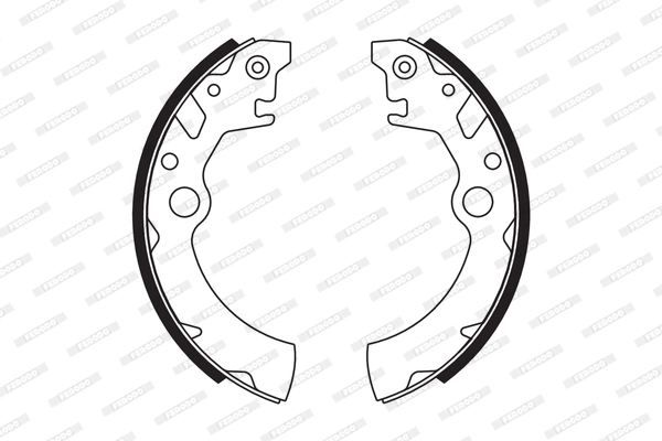 Jeu de mâchoires de frein FERODO FSB561