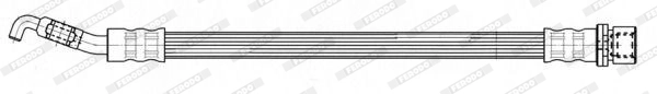 Flexible de frein FERODO FHY2633
