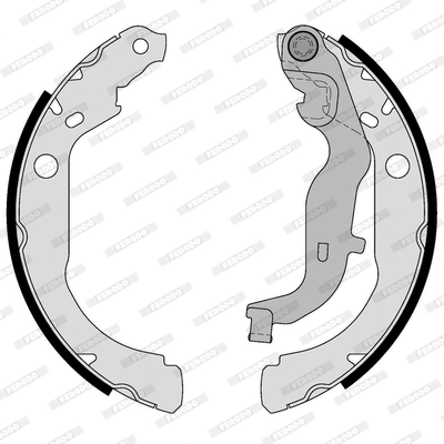 Jeu de mâchoires de frein FERODO FSB4194