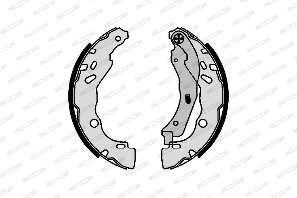 Jeu de mâchoires de frein FERODO FSB4159